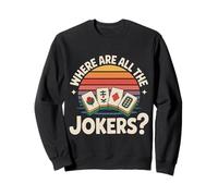 Where Are All The Jokers Mahjong Player Game |- Sweatshirt
