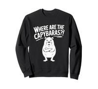 Where Are The Capybaras?! - Funny Brazil Meme Animal Sweatshirt