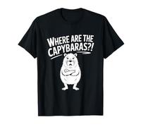 Where are The Capybaras?! - Funny Brazil Meme Animal T-Shirt