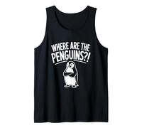 Where are The Penguins?! - Funny Argentina Meme Animal Tank Top