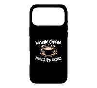 Where Coffee Meets The Artist Cool Barista For Latte Artists Case for iPhone 17 Pro Max