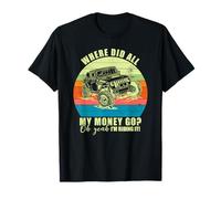 Where Did My All Money Go? 4x4 Offroad Vehicle Enthusiast T-Shirt