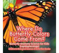 Where Do Butterfly Colors Come From? - Butterfly Anatomy Science for Kids (Lepidopterology) - Children's Biological Science of Butterflies Books