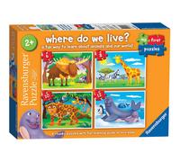 Where Do We Live (6, 8, 10, 12 Pieces) - Brand New And Sealed