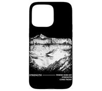 Where Does My Strength Come From Christian Religion Jesus Case for iPhone 15 Pro Max