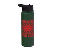 Where Dreams Come Alive Actor Broadway Stainless Steel Insulated Water Bottle