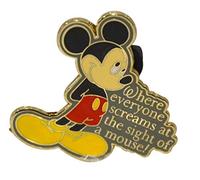 Where Dreams Come True Collection 'Where Everyone Screams...' Disney Pin