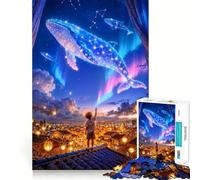 Where Dreams Take Flight Jigsaw 1000 Pieces Focus Building Toy Zero Gap Rewarding Activity for Rainy Days (38x26cm)