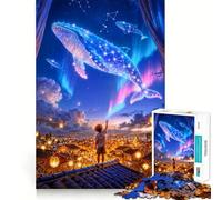 Where Dreams Take Flight Jigsaw Puzzles 1000 Piece for Adults Recall Fun Play Firm Fit Secure Assembly Family Fun Night Activity (50x75cm)