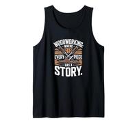 Where Every Piece Has A Story, Woodworking Tank Top