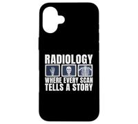Where every Scan tells a Story Radiology Case for iPhone 16 Plus