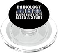 Where every Scan tells a Story Radiology PopSockets PopGrip for MagSafe