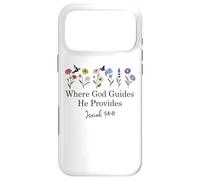 Where God Guides He Provides Isaiah 58:11 Jesus Bible Verse Case for iPhone 17 Pro Max