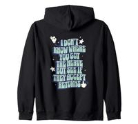 Where Got Nerve Accept Returns Funny Rude Sarcastic Snarky Zip Hoodie