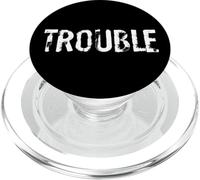 Where I Go Trouble Follows Anniversary Matching Couples Fun PopSockets PopGrip for MagSafe