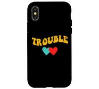 where i go trouble follows couple Case for iPhone X/XS