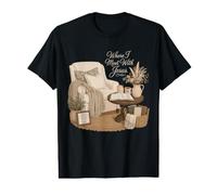 Where I Meet with Jesus Christian Bible Study Devotion Value Graphic T-Shirt