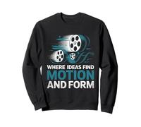 Where Ideas Find Motion And Form Animation Draw Animate Sweatshirt