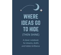 Where Ideas Go to Hide (Then Shine): Lined Notebook for Writers, Thinkers & Creative List-Makers | Perfect Gift | Ideal for Work School Office