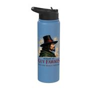 Where is Guy Fawkes When You Really Need Him? Stainless Steel Insulated Water Bottle