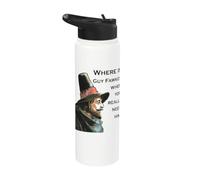 Where is Guy Fawkes When You Really Need Him? Stainless Steel Insulated Water Bottle