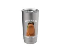Where is Jimbo James? Funny Marcus The Worm VR Chat Robert Stainless Steel Insulated Tumbler