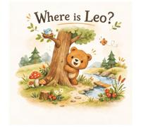 Where is Leo?: A Board Book About Prepositions for Toddlers