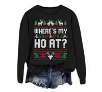 Where is My Ho at Ugly Sweatshirt, Ugly Christmas Sweater, Funny Christmas Holiday Sweatshirt, Christmas Shirt 2024 New Christmas Costumes