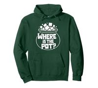 Where is the Pot? Tee St Patricks Day Irish Party Shamrock Pullover Hoodie