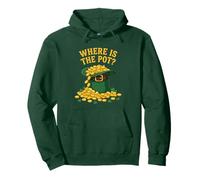 Where is the Pot? Tee St Patricks Day Irish Party Shamrock Pullover Hoodie