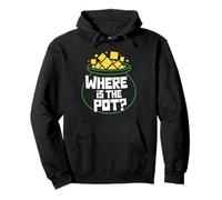 Where is the Pot? Tee St Patricks Day Irish Party Shamrock Pullover Hoodie