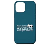 Where is the Weekend? Funky Sleepy Kawaii Panda Fun Case for iPhone 12 Pro Max