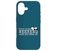 Where is the Weekend? Funky Sleepy Kawaii Panda Fun Case for iPhone 17