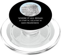 Where It All Began - San Francisco City Map PopSockets PopGrip for MagSafe