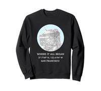 Where It All Began - San Francisco City Map Sweatshirt
