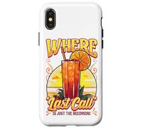 Where “Last Call” is Just the Beginning Bartender Mixology Case for iPhone X/XS