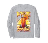 Where “Last Call” is Just the Beginning Bartender Mixology Long Sleeve T-Shirt