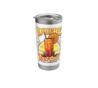 Where “Last Call” is Just the Beginning Bartender Mixology Stainless Steel Insulated Tumbler