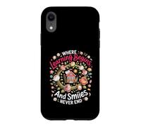 Where Learning Begins and Smiles Never End Preschool Teacher Case for iPhone XR