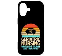 Where Life Stories are Treasured Geriatric Nurse Case for iPhone 17