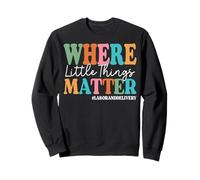 Where Little Things Matter - Labor and Delivery L&D Nurse Sweatshirt