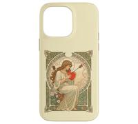 Where Love Hurts Vintage Art Nouveau Romance Case for iPhone 14 Pro Max