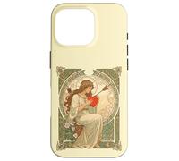 Where Love Hurts Vintage Art Nouveau Romance Case for iPhone 16 Pro