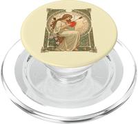 Where Love Hurts Vintage Art Nouveau Romance PopSockets PopGrip for MagSafe