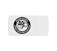 'Where Math Meets Mayhem' Pill Box with Tablet Splitter (PI00035115)
