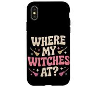 Where My Witches At Halloween Case for iPhone X/XS