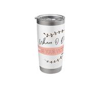 Where O Death is Your Victory? Corinthians 15:55 Easter Stainless Steel Insulated Tumbler