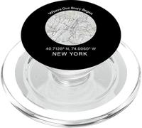Where Our Story Began - New York City Map Design PopSockets PopGrip for MagSafe