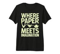 Where Paper Meets Imagination Origami Premium T-Shirt