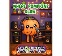 Where Pumpkins Glow: 50 Bold & Easy Cozy Pumpkin Coloring Pages with Cute Autumn Scenes, Whimsical Halloween Moments, Cozy Homes, Fall Decor, and ... Adults, Teens & Beginners (WHERE MAGIC LIVES)